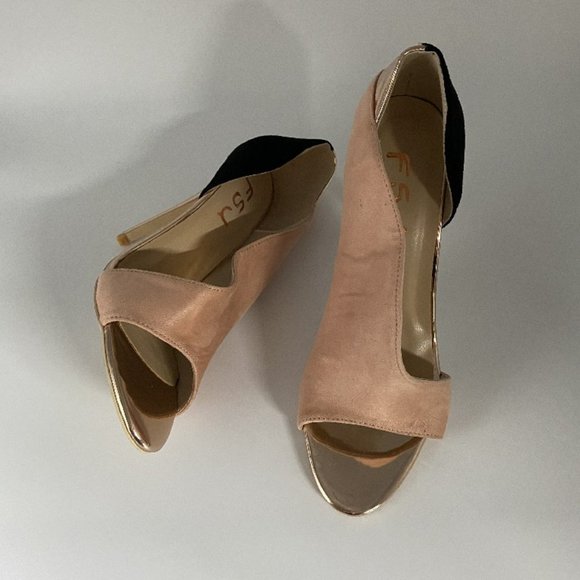 FSJ Women Sexy Peep Toe Cutout Pumps Sandals D'Ors - Picture 7 of 12